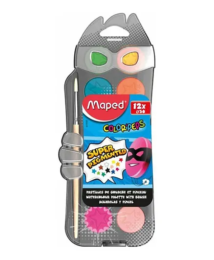Maped Color peps watercolors - Pack of 12