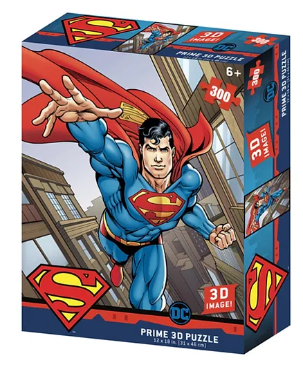 Prime 3D Puzzles DC Comics Superman Puzzle - 300 Pieces