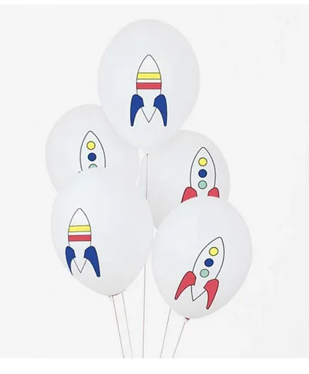 My Little Day Cosmic Tattooed Balloons - 5 Pieces