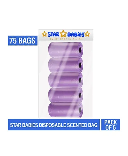 Star Babies Scented Bag Lavender Pack of 10 (150 Bags)