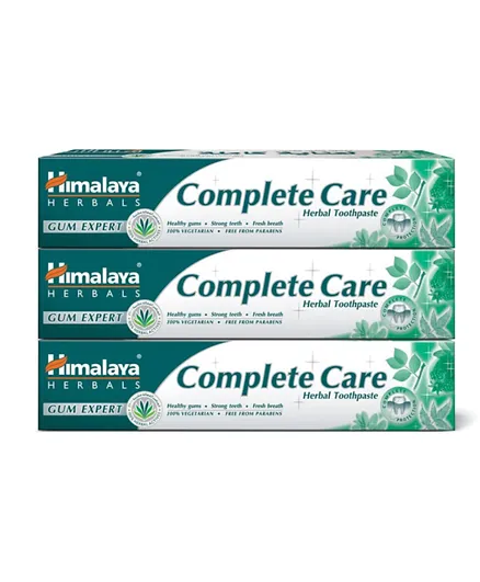 Himalaya Complete Care Gum Expert Herbal Toothpaste Pack of 3 - 100mL Each