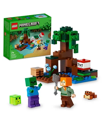 LEGO Minecraft The Swamp Adventure 21240 - 65 Pieces