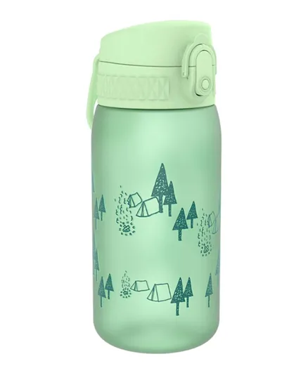 زجاجة ماء للأطفال مانعة للتسرب خالية من مادة BPA من آيون8 بود - اللون الأخضر سيرف سعة 350 مل