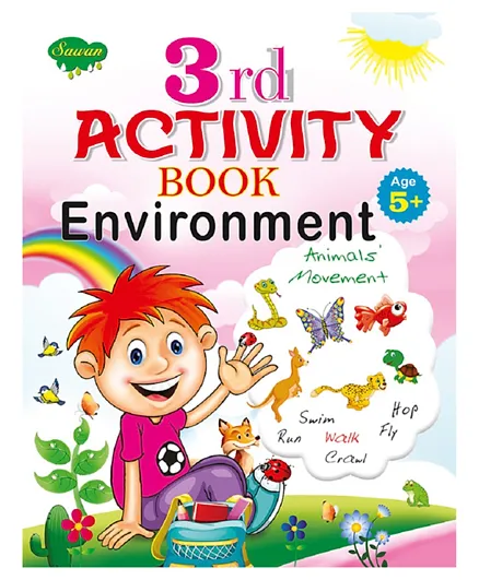 Sawan 3rd Activity Book Environment - English