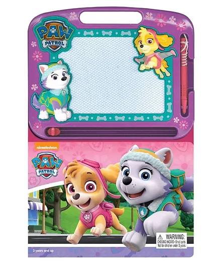 Phidal Spin Master's Paw Patrol Girls Edition Activity Book Learning Series - Multicolour