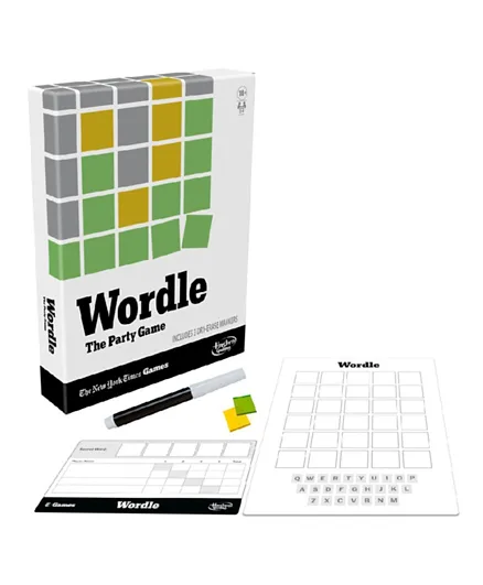 Hasbro Wordle The Party Game - 2 to 4 Players