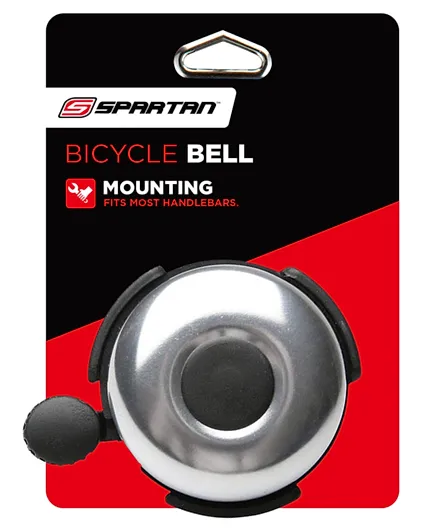 Spartan Bicycle Bell - Silver