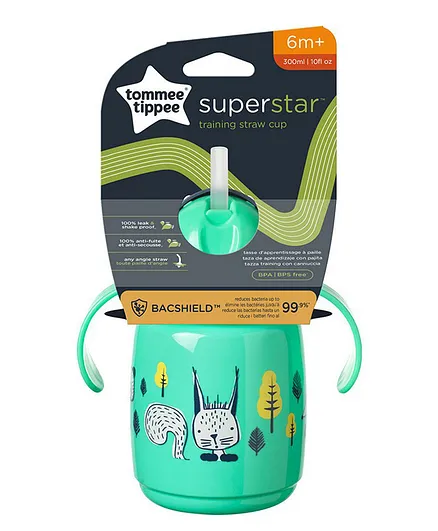 Tommee Tippee Babies Superstar Training Sippee Cup - Green