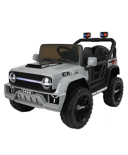 MYTS Spacious 12V Electric Jeep Ride On - Grey