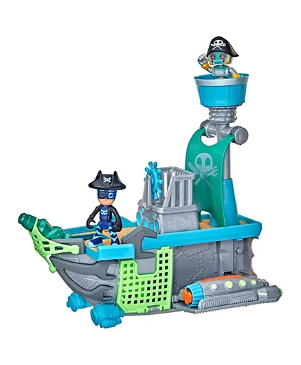 PJ Masks Sky Pirate Battleship Preschool  Vehicle Playset