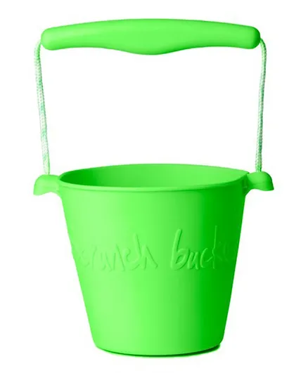 Scrunch 1.5 L Silicone Bucket - Green Gecko