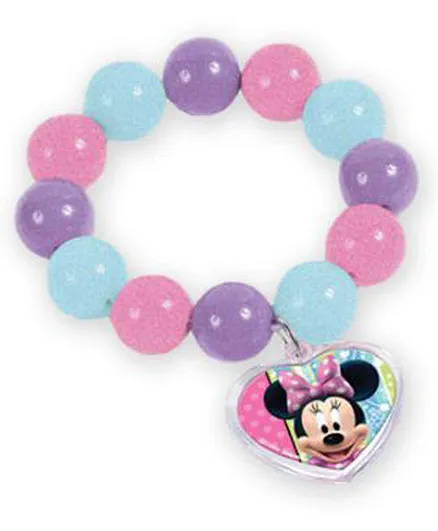 Party Centre Minnie Mouse Bead Bracelet - Pack of 1