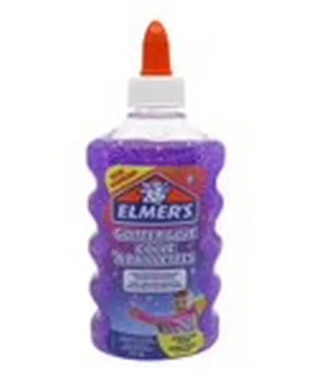 Elmers Glitter Glue Purple 177mL  - Assorted