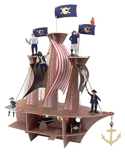 Meri Meri Pirates Bounty Centrepiece - Multicolour
