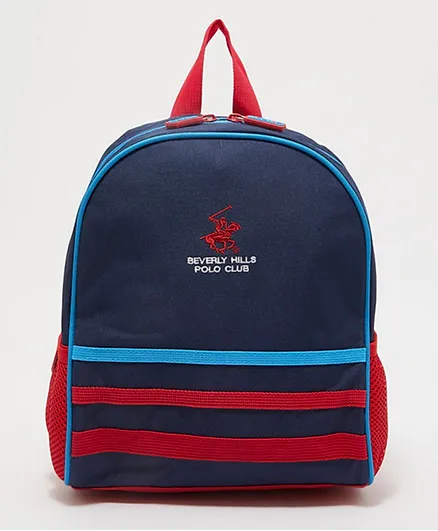 Beverly Hills Polo Club Toddler Backpack Blue - 12 Inches