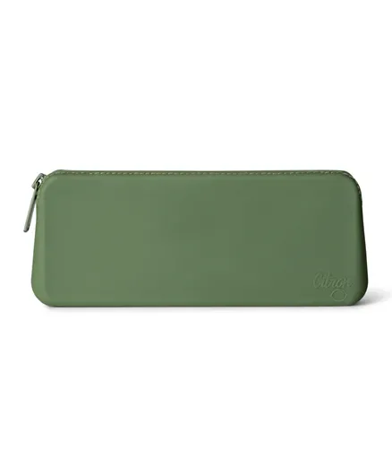 سيترون - محفظة أدوات المائدة من السيليكون - أخضر