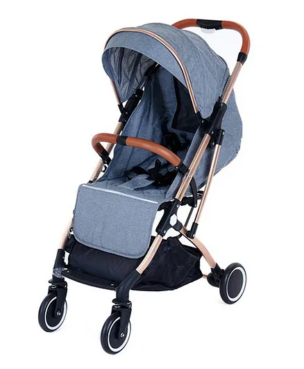 Uniqoo HY Classic Stroller - Dark Grey