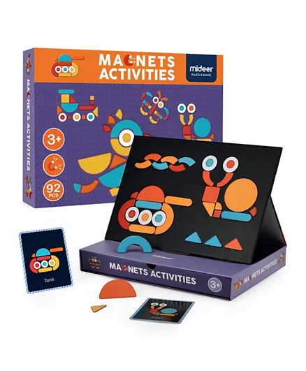 Mideer Patterns Magnetic Game - 92 Pieces
