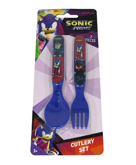 Sonic the Hedgehog Toys PP Cutlery Set - 2 Pieces
