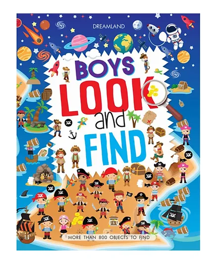 Look and Find Boys - English