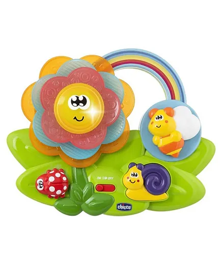 Chicco Sensory Flower Sorter & Stacking Toy  - Multicolor