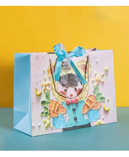 GENERIC 3D Cute Boy Gift Bag - Medium