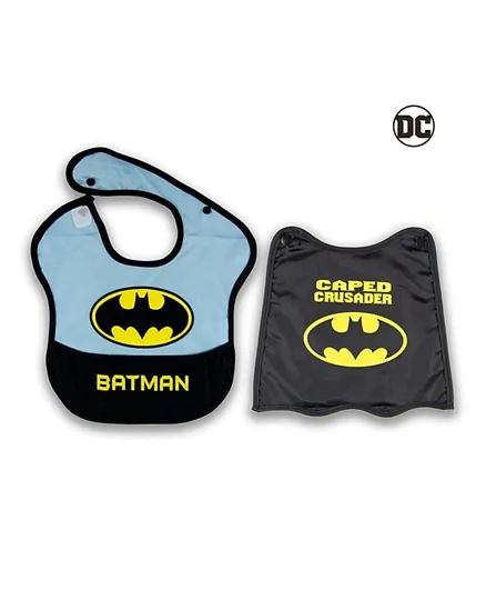 Warner Bros Batman Baby Bibs with Capes