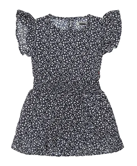 فستان بأكمام فضفاضة من دي جي دوتشجينز-باللون الأسود