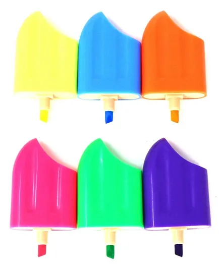 Smily Kiddos Ice Cream Scented Highlighters - Pack of 6