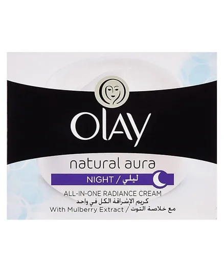 Olay Natural White All-In-One Fairness Night Cream - 50g