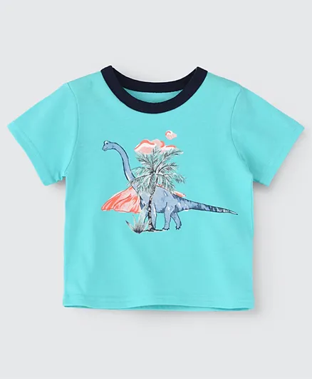 The Children's Place Intl TB Short Sleeves Graphic Tee - Aegean Sea