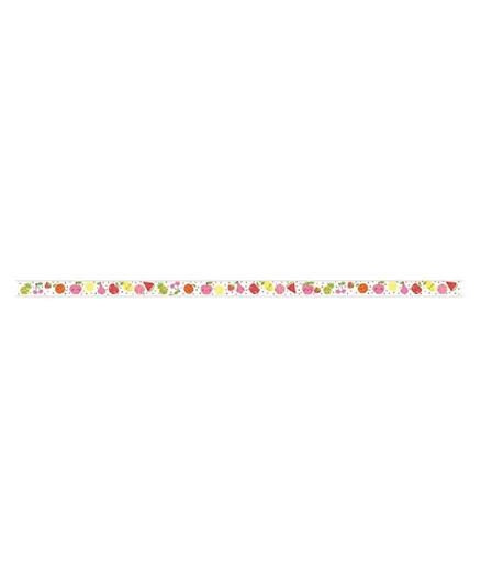 Djeco Decorative tape Fruits - Multicolour