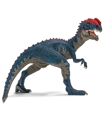 Schleich Dilophosaurus Toy - Realistic Dinosaur Figure for Kids, Collectible, CE Approved, Ages 4 Years+, 11.5cm