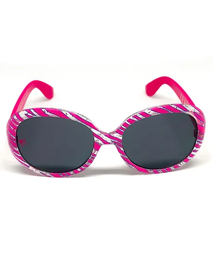 Barbie Sunglasses Stripe Print for Girl's - Pink & Black