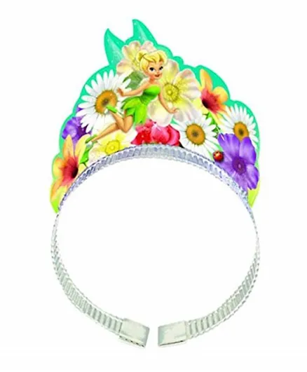 Party Centre Tinker Bell Glitter Headband Tiaras Multicolor - Pack of 8