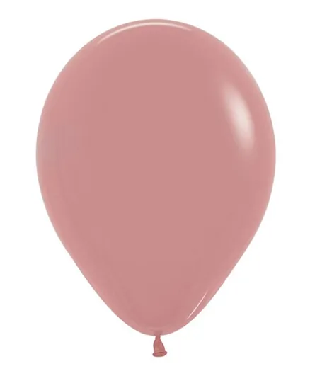 Sempertex Round Latex Balloons Rosewood - Pack of 50