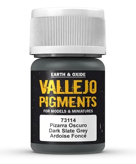 Vallejo Pigment 73.114 Dark Slate Grey - 35mL