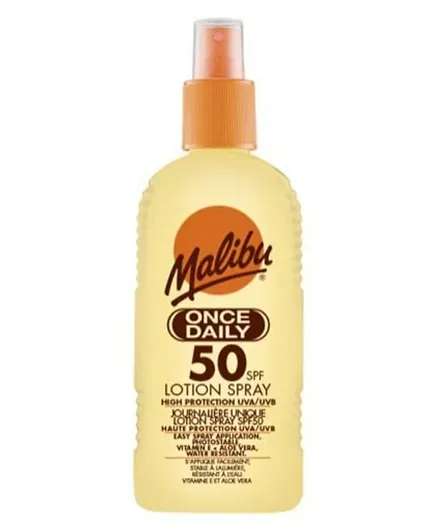 MALIBU Once Daily Lotion Spray SPF 50 - 200mL