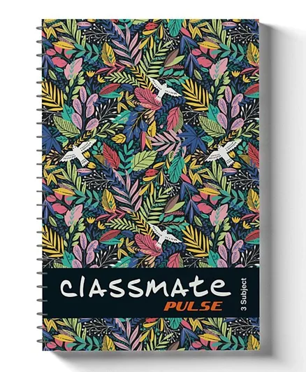 Classmate Subject Book Pack of 1 - Assorted Colors and Design