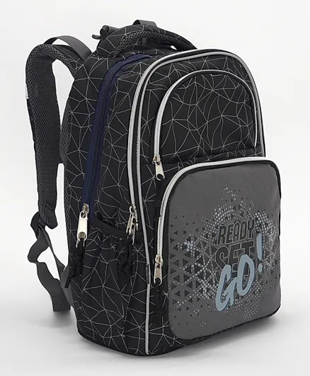 STATOVAC Soccer Ready Smash Backpack Black - 15 Inches