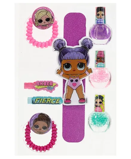 L.O.L Surprise Nail Set With Jumbo File And Hair Accessories