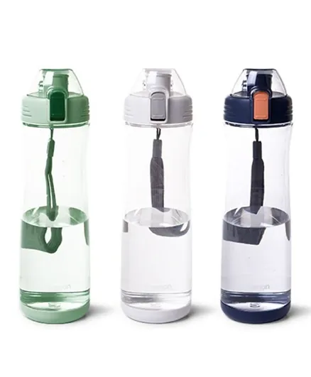 زجاجة ماء فيسمان بلاستيكية متنوعة - 630 مل