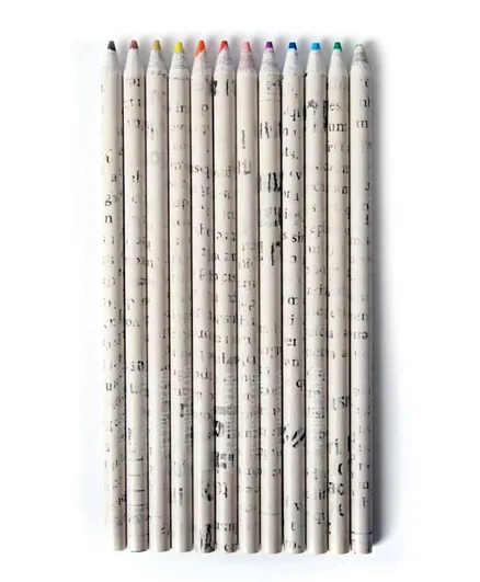 اونيكس آن غرين - أقلام تلوين صديقة للبيئة متعددة الألوان - 12 قطعة