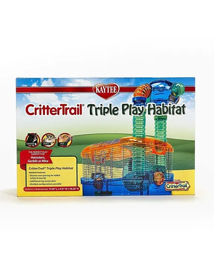Kaytee Crittertrail Triple Play Habitat