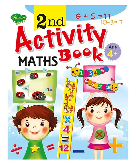 2nd Maths Activity Book - English