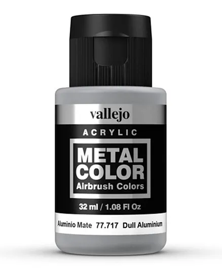 Vallejo Metal Color 77.717 Dull Aluminium - 32mL
