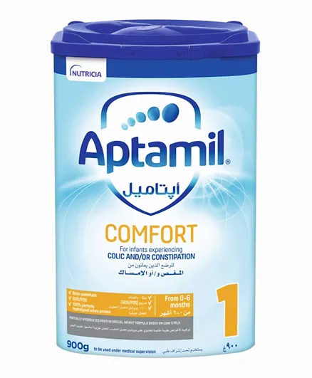 Aptamil Comfort Formula Milk Powder 1 - 900g