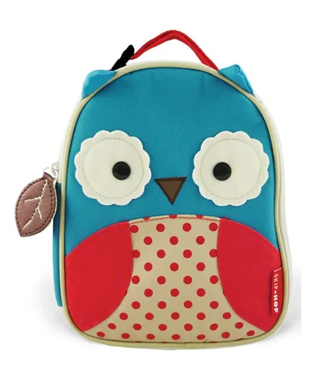 Skip Hop Owl Zoo Lunchie Kids Insulated Lunch Bag