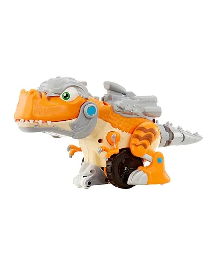 Little Tikes T-Rex Strike Remote Control Chompin' Walking Spinning Roaring Dinosaur - Orange