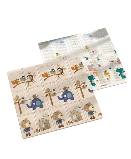 Love Baby Double Sided Design Foldable Play Mat